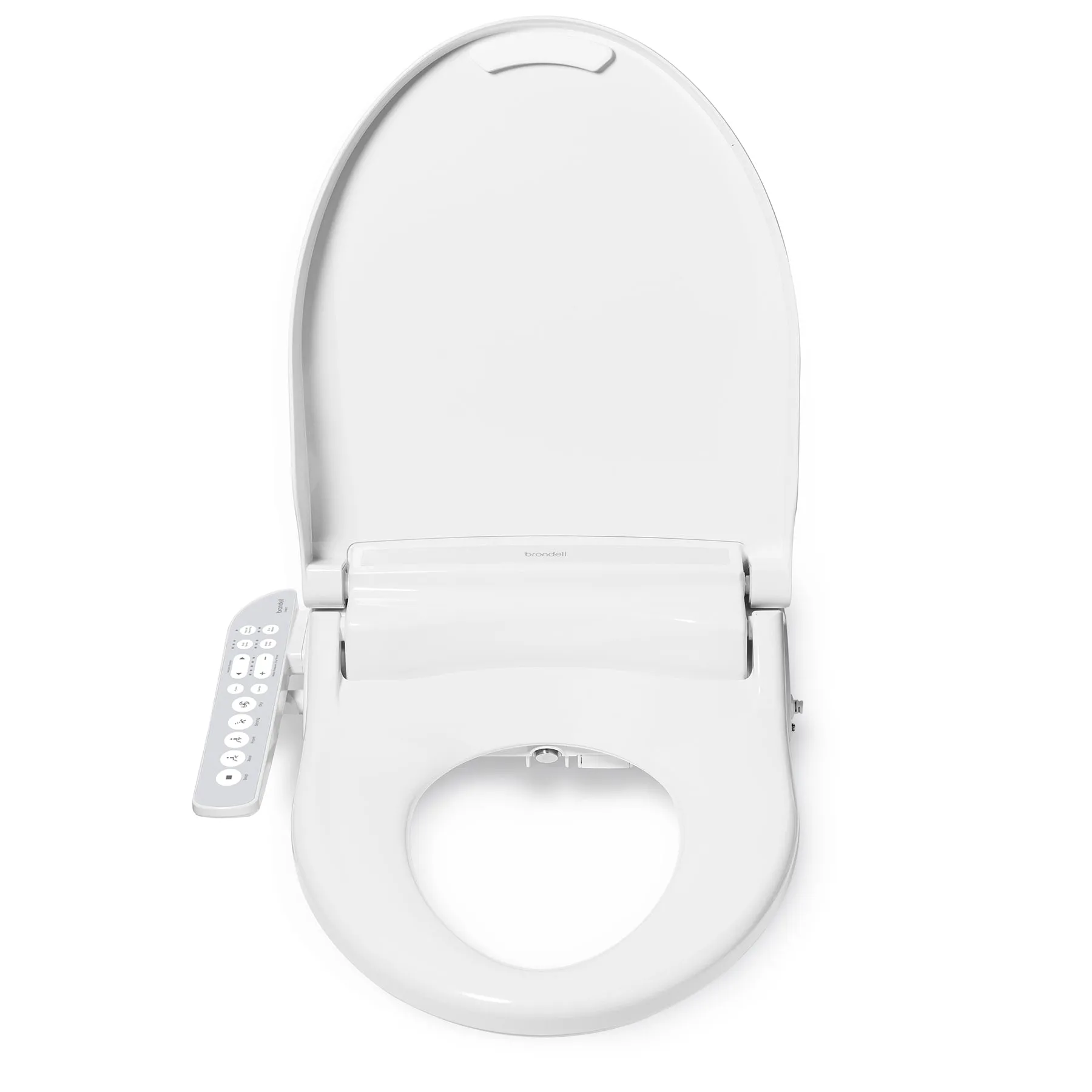 Swash Select DR801-RW Sidearm Bidet Seat with Warm Air Dryer and Deodorizer, Round White