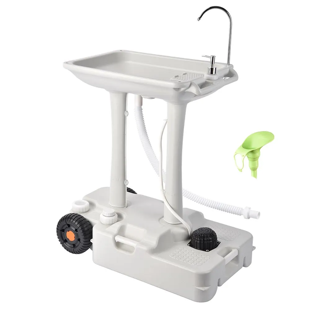 TheLAShop 8Gal Portable Hand Washing Station with Foot Pump Handle