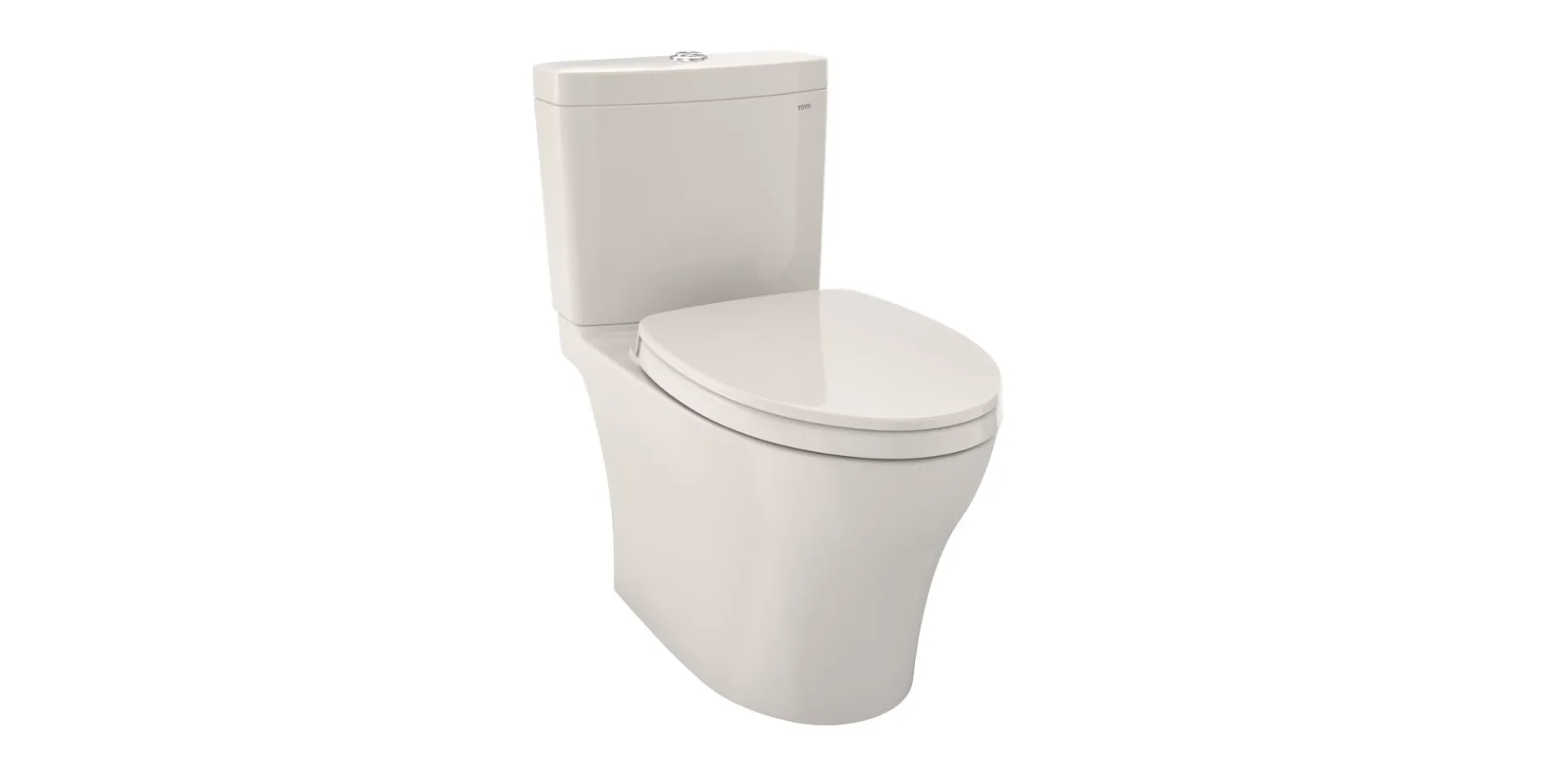 Toto Aquia IV Two-Piece Toilet, 1.28 Gpf & .9 Gpf, Elongated Bowl - Washlet  Connection - Universal Height