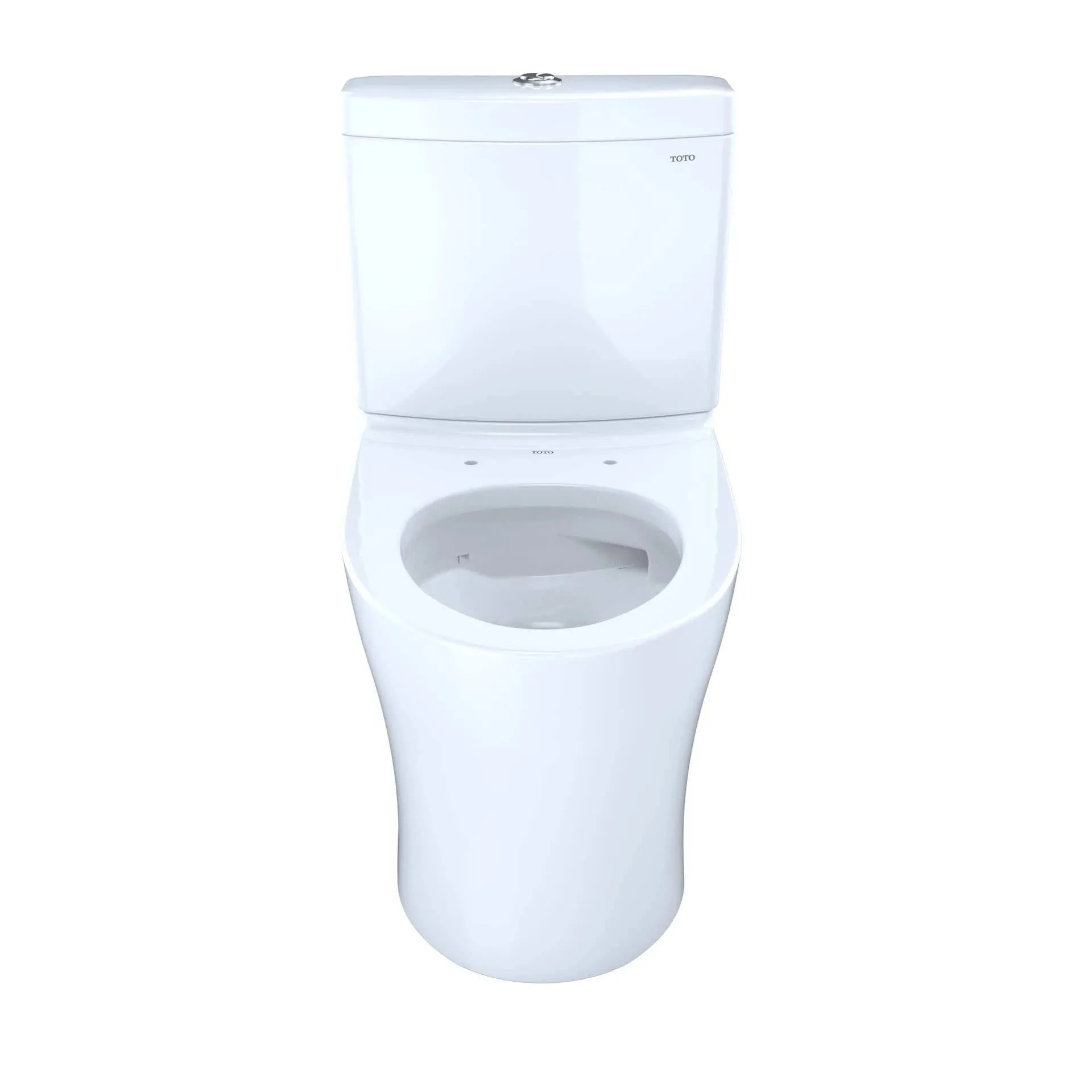 Toto Aquia IV Two-Piece Toilet, 1.28 Gpf & .9 Gpf, Elongated Bowl - Washlet  Connection - Universal Height