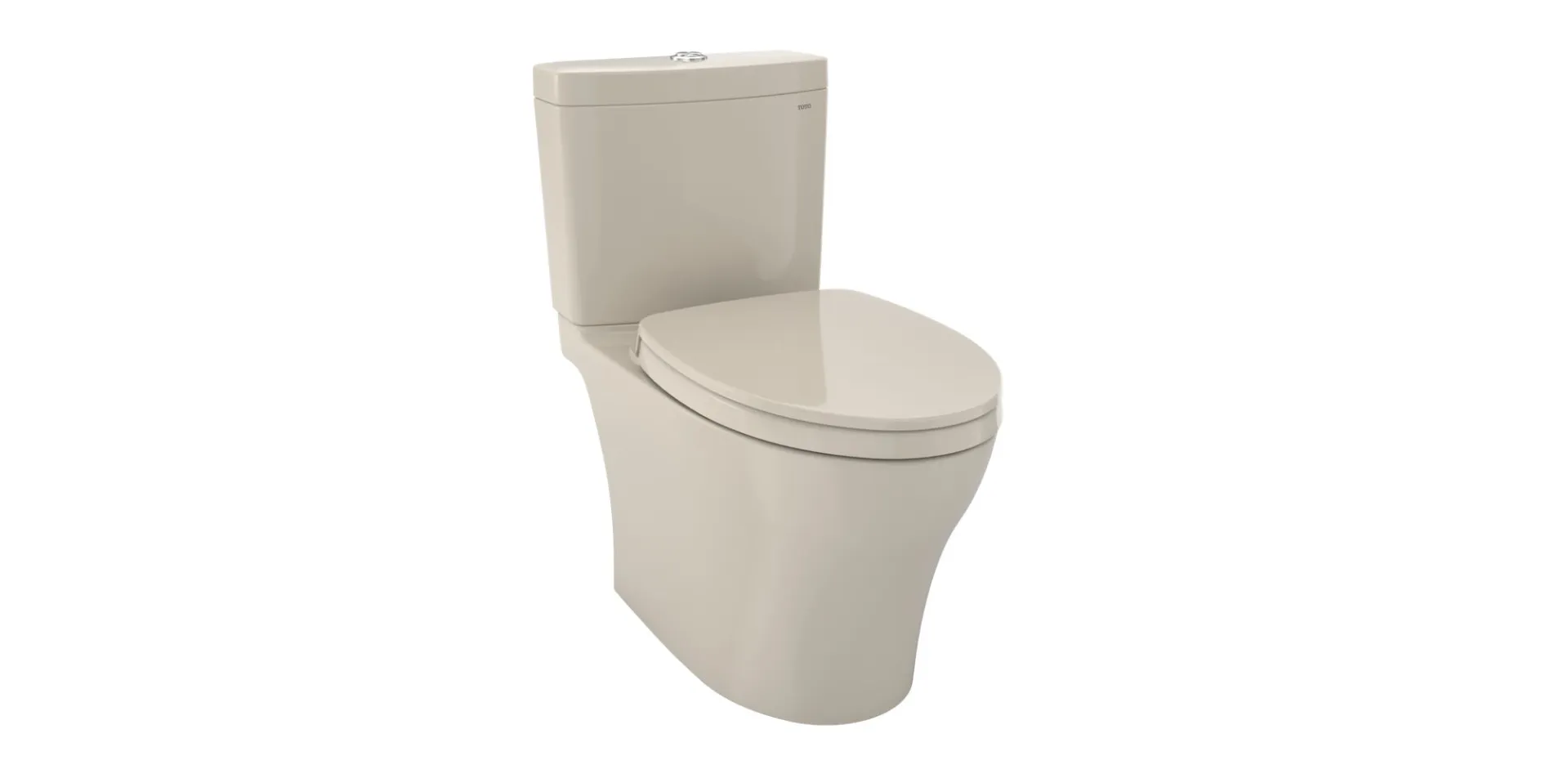 Toto Aquia IV Two-Piece Toilet, 1.28 Gpf & .9 Gpf, Elongated Bowl - Washlet  Connection - Universal Height