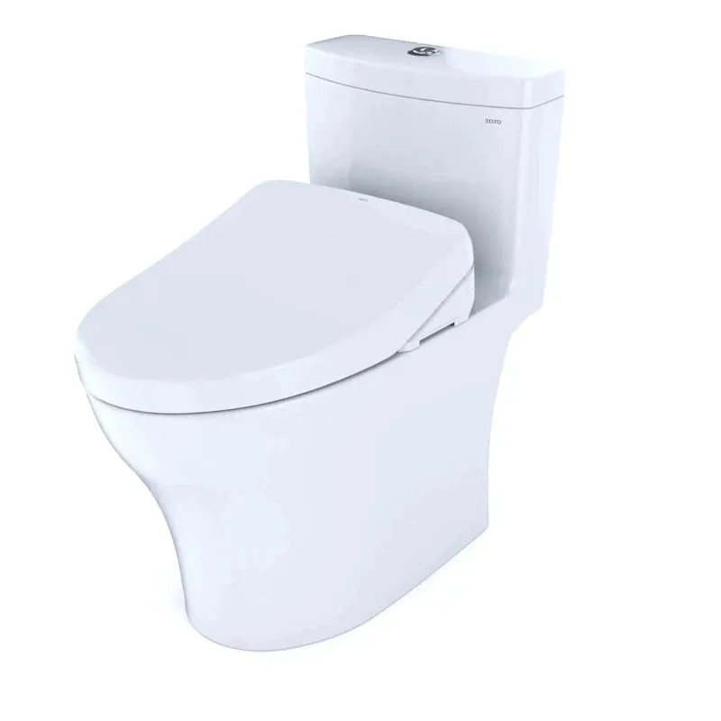 TOTO Aquia IV Washlet  S550E One-Piece 1.28 GPF & 0.9 GPF Bidet Toilet Combo