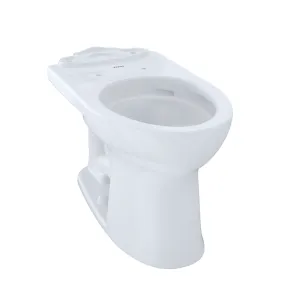 TOTO C454CUFG#01 Drake II Elongated Toilet Bowl, Cotton White