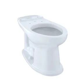 TOTO C754EF#01 Dartmouth and WhitneyÊUniversal Height Elongated Toilet Bowl, Cotton White