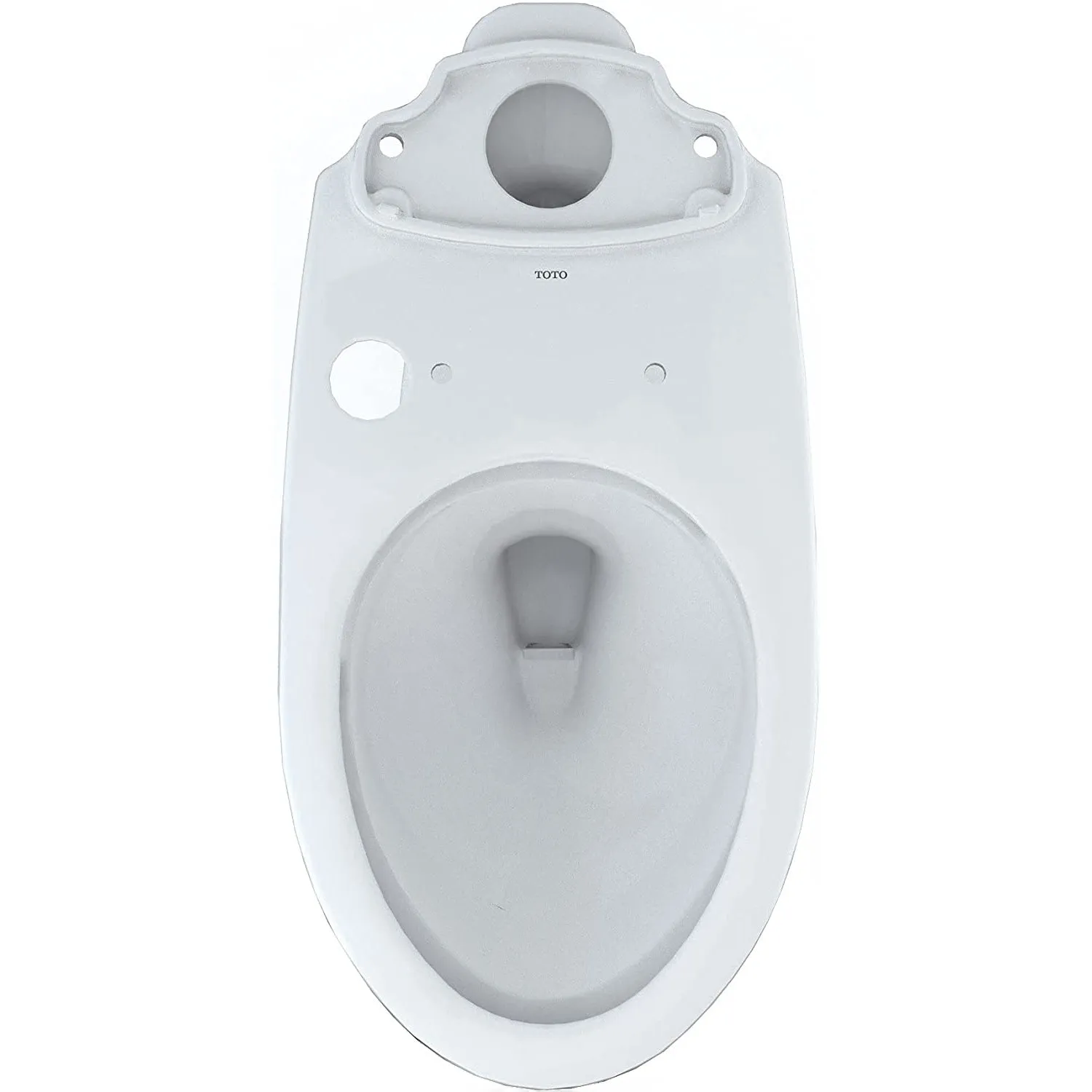 TOTO C776CEFGT40.10#01 Drake Elongated Toilet Bowl with 10" Rough-in, Washlet  Ready, Cotton White