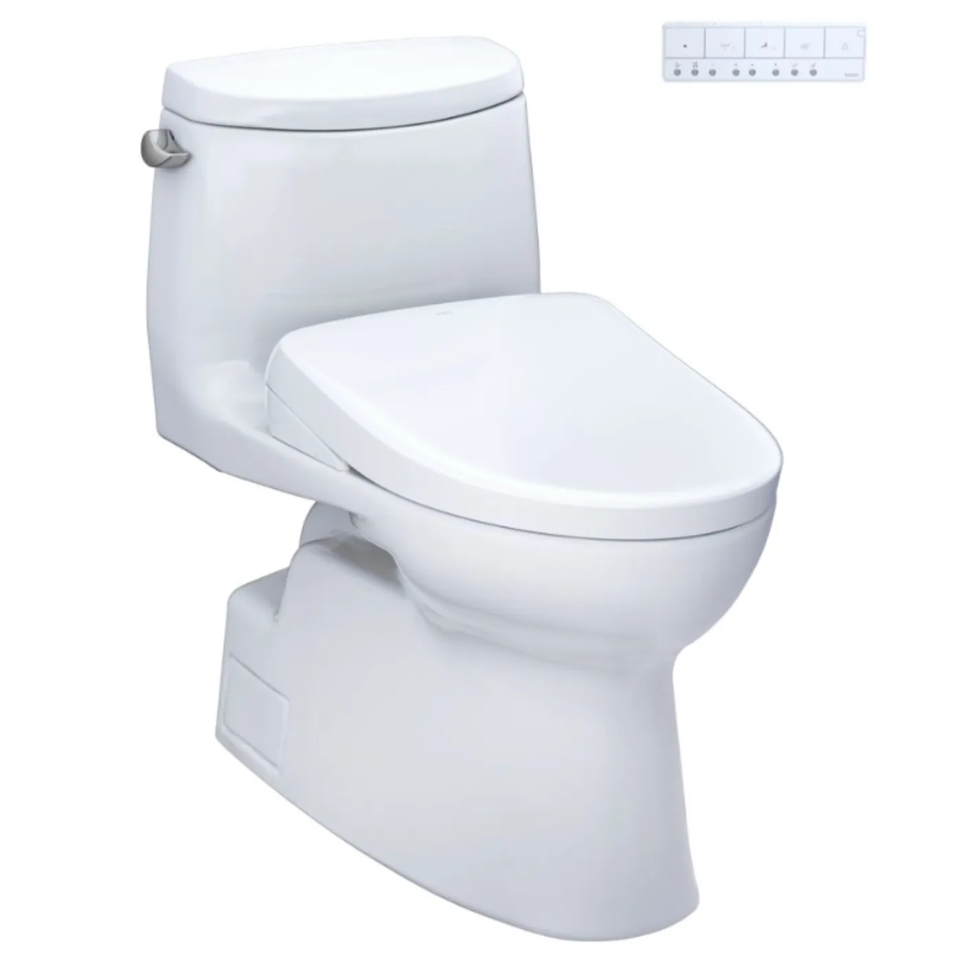 Toto Carlyle II - Washlet®  S7/S7A - One-Piece Toilet - 1.28 GpF  - Universal Height