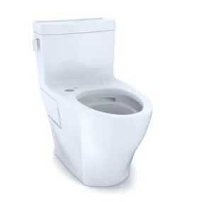 TOTO CST624CEFGAT40#01 Legato One-Piece Elongated 1.28 GPF WASHLET  and Auto Flush Ready Toilet, Cotton White