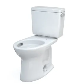 TOTO CST776CEFRG.10#01 Drake Two-Piece Elongated Universal Height Toilet with Right-Hand Lever, 10" Rough-In