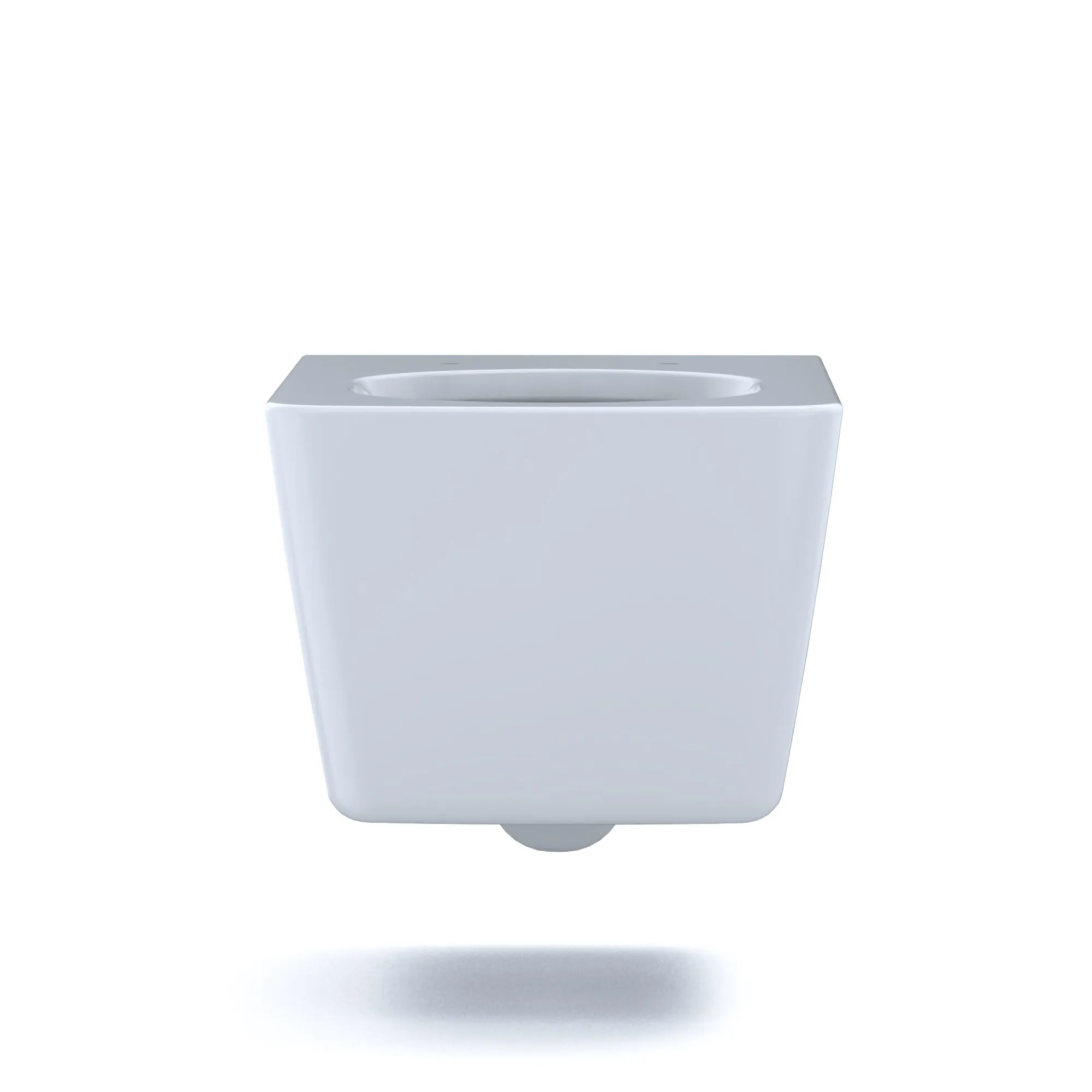 TOTO CT449CFG#01 SP Wall-Hung Square-Shaped Dual Flush Toilet with CEFIONTECT