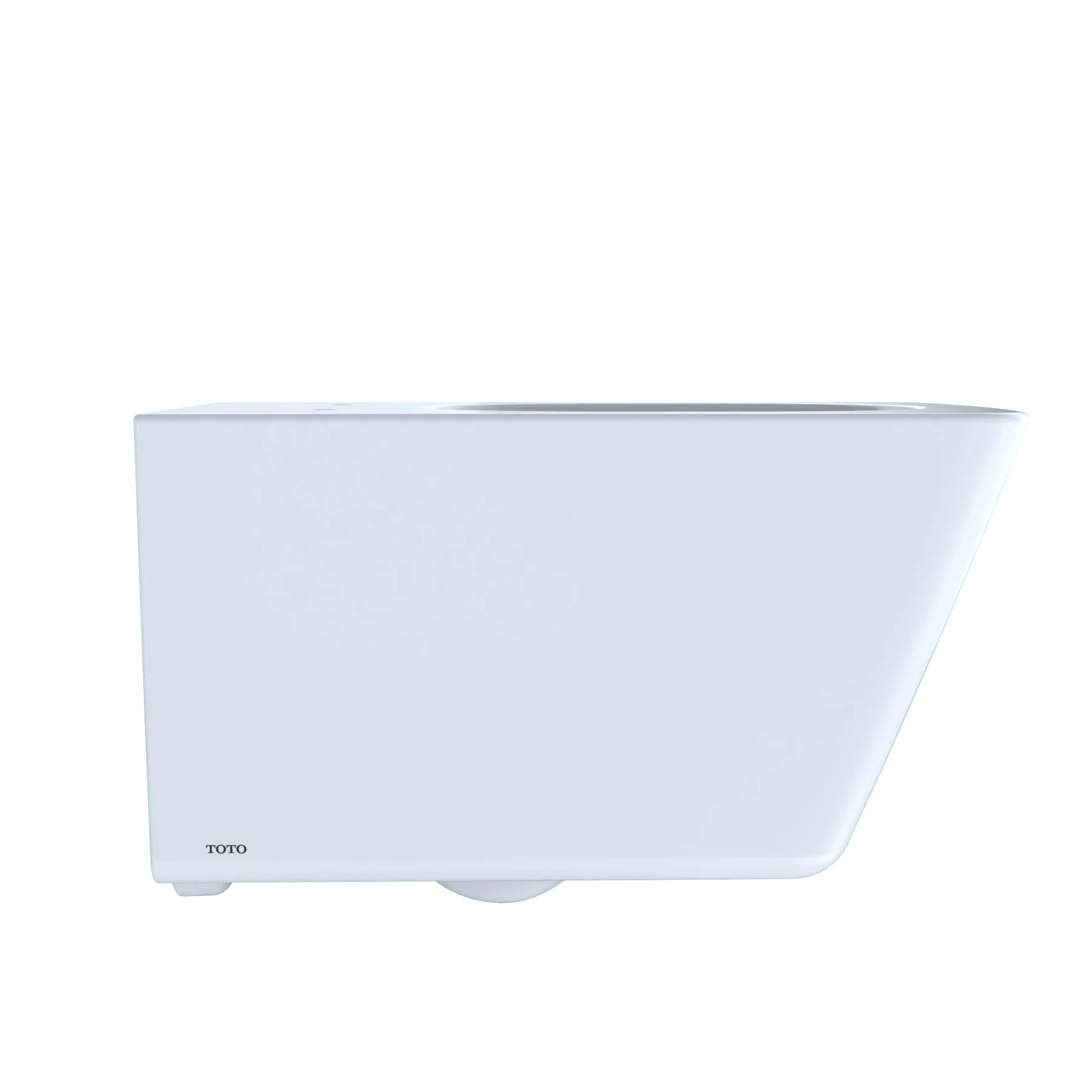 TOTO CT449CFG#01 SP Wall-Hung Square-Shaped Dual Flush Toilet with CEFIONTECT