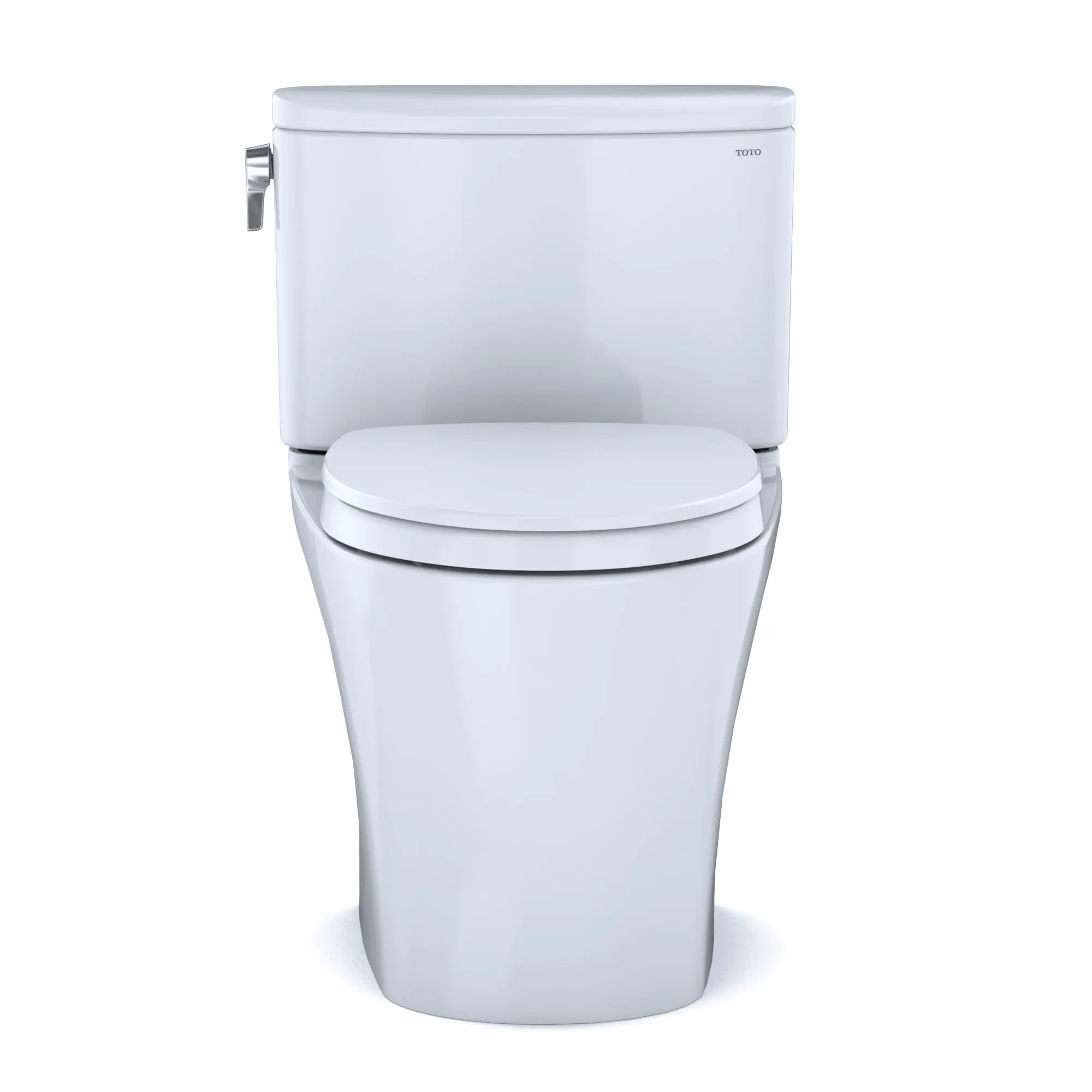 TOTO MS442124CEFG#01 Nexus Two-Piece Elongated 1.28 GPF Toilet with SS124 SoftClose Seat, Washlet  Ready