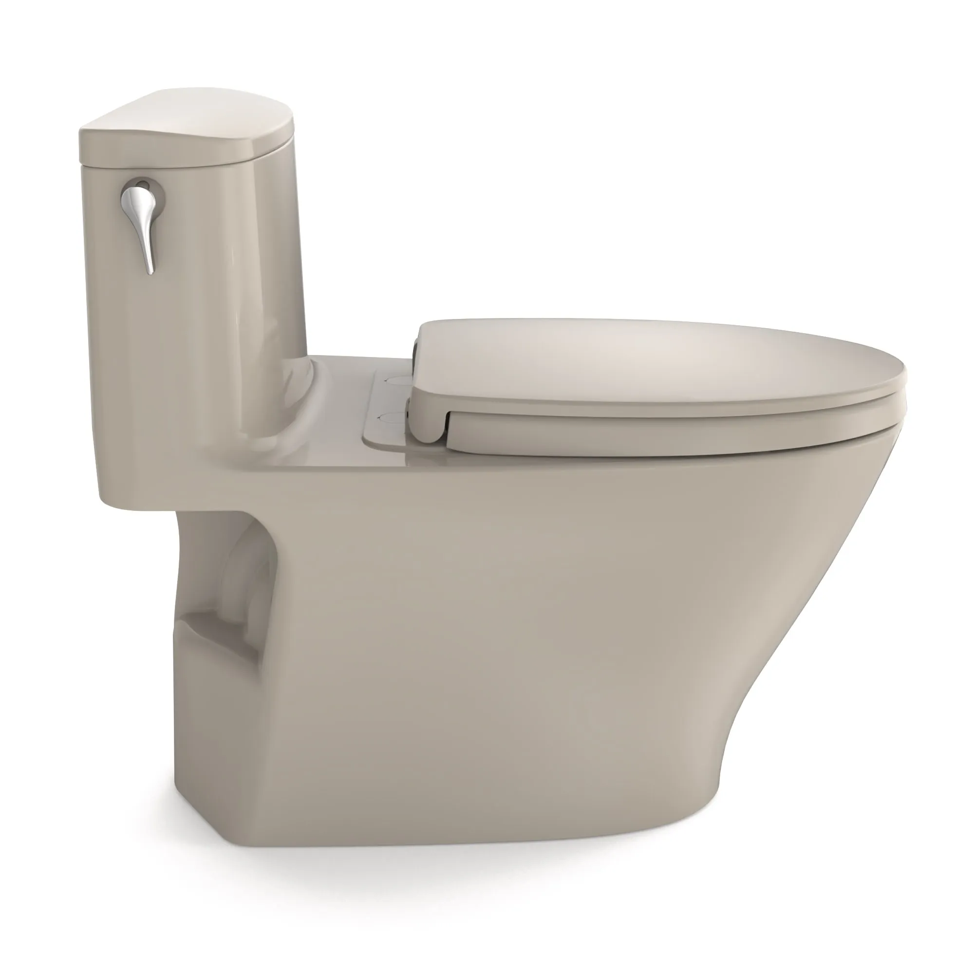 TOTO MS642124CEFG#03 Nexus One-Piece Toilet with SS124 SoftClose Seat, Washlet  Ready, Bone Finish