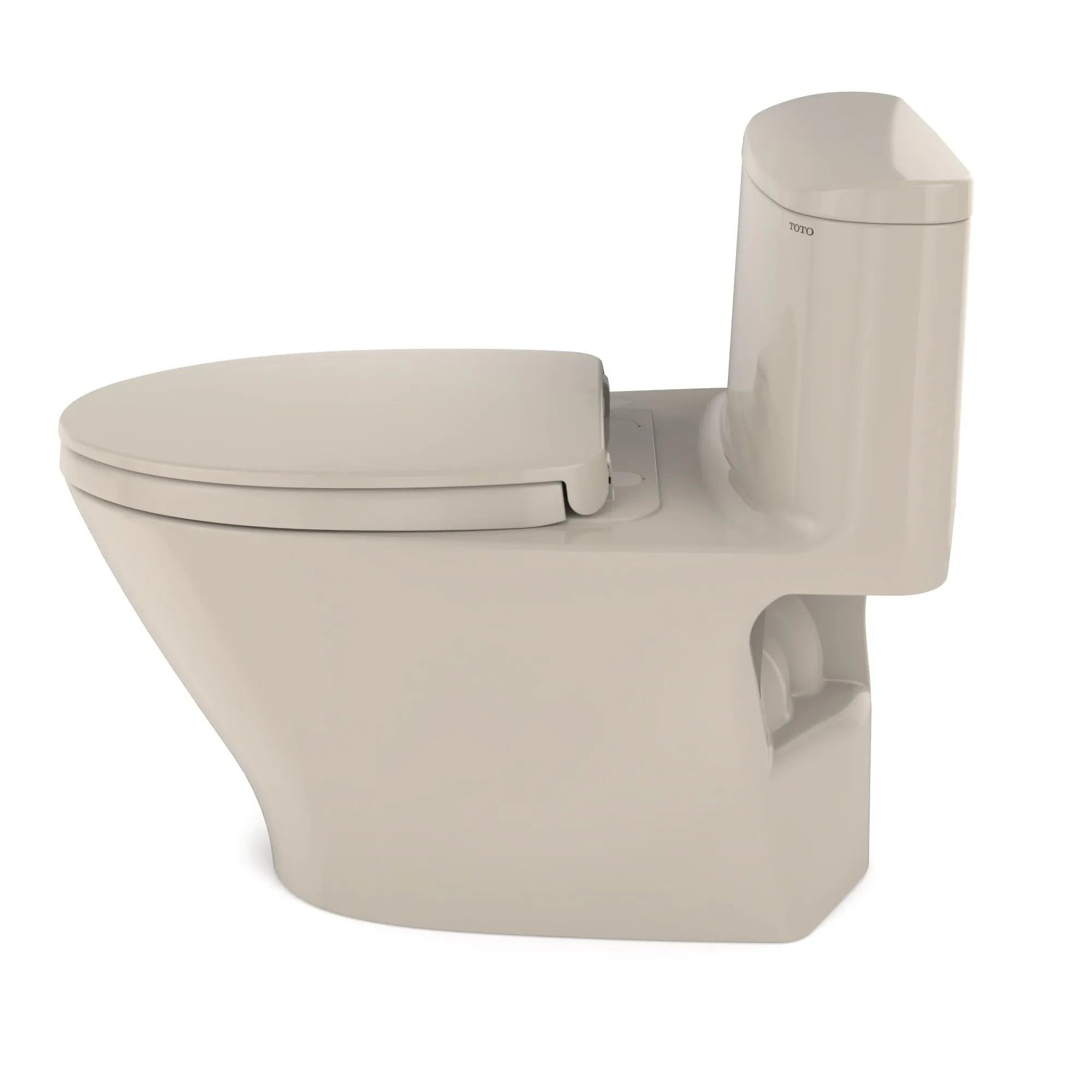 TOTO MS642124CEFG#03 Nexus One-Piece Toilet with SS124 SoftClose Seat, Washlet  Ready, Bone Finish