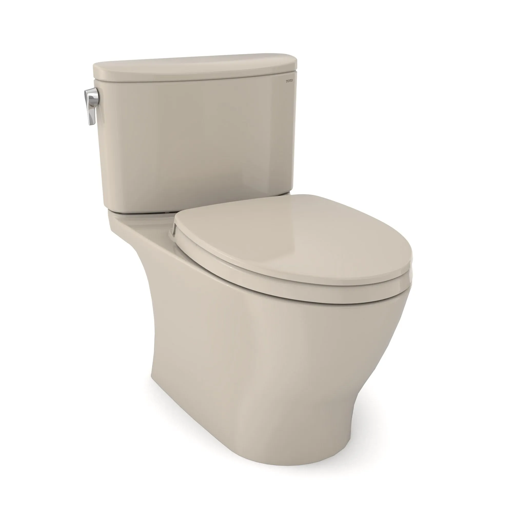 TOTO MS642124CEFG#03 Nexus One-Piece Toilet with SS124 SoftClose Seat, Washlet  Ready, Bone Finish