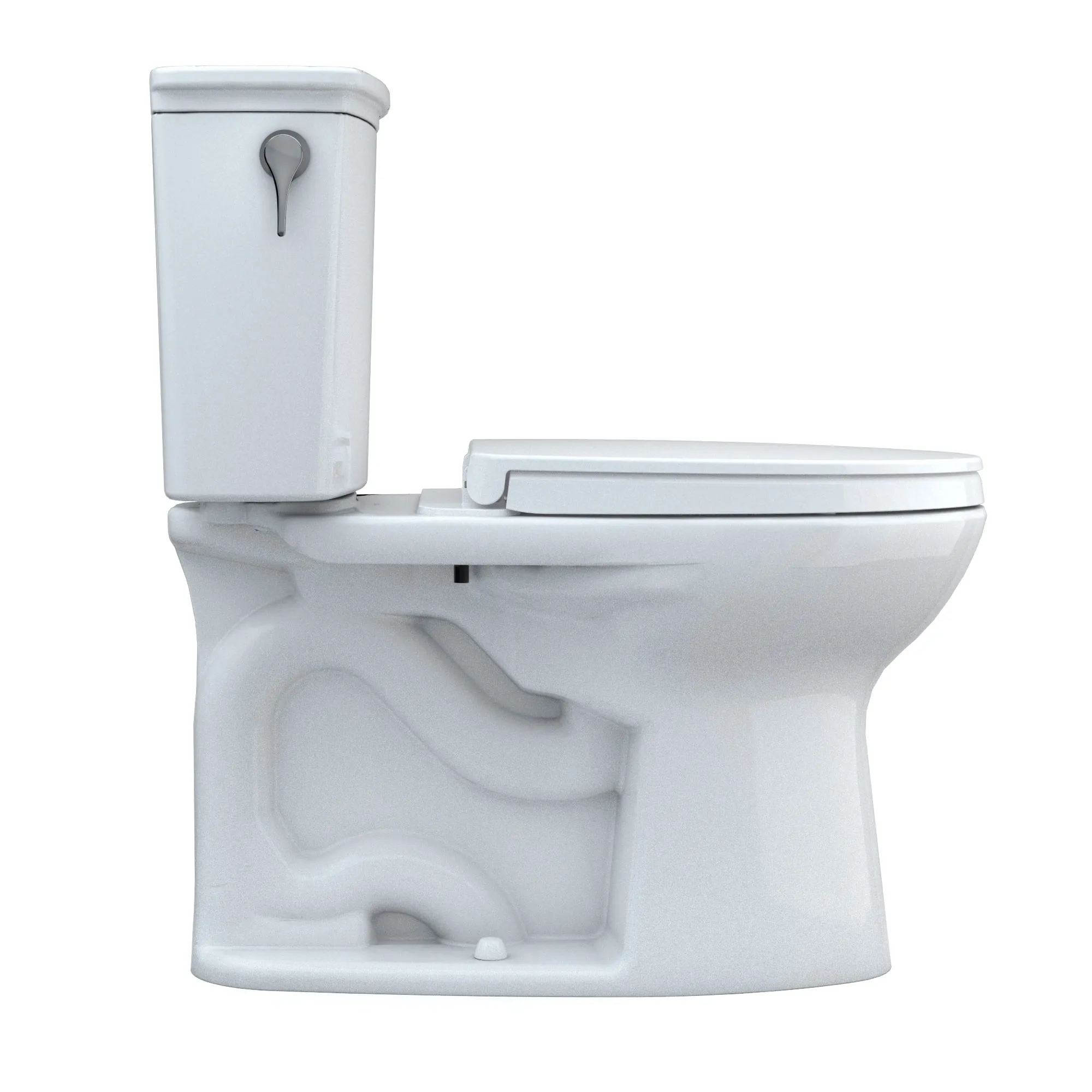 TOTO MS786124CEFG.10#01 Drake Transitional Two-Piece Toilet with 10" Rough-in and SoftClose Seat, Washlet  Ready