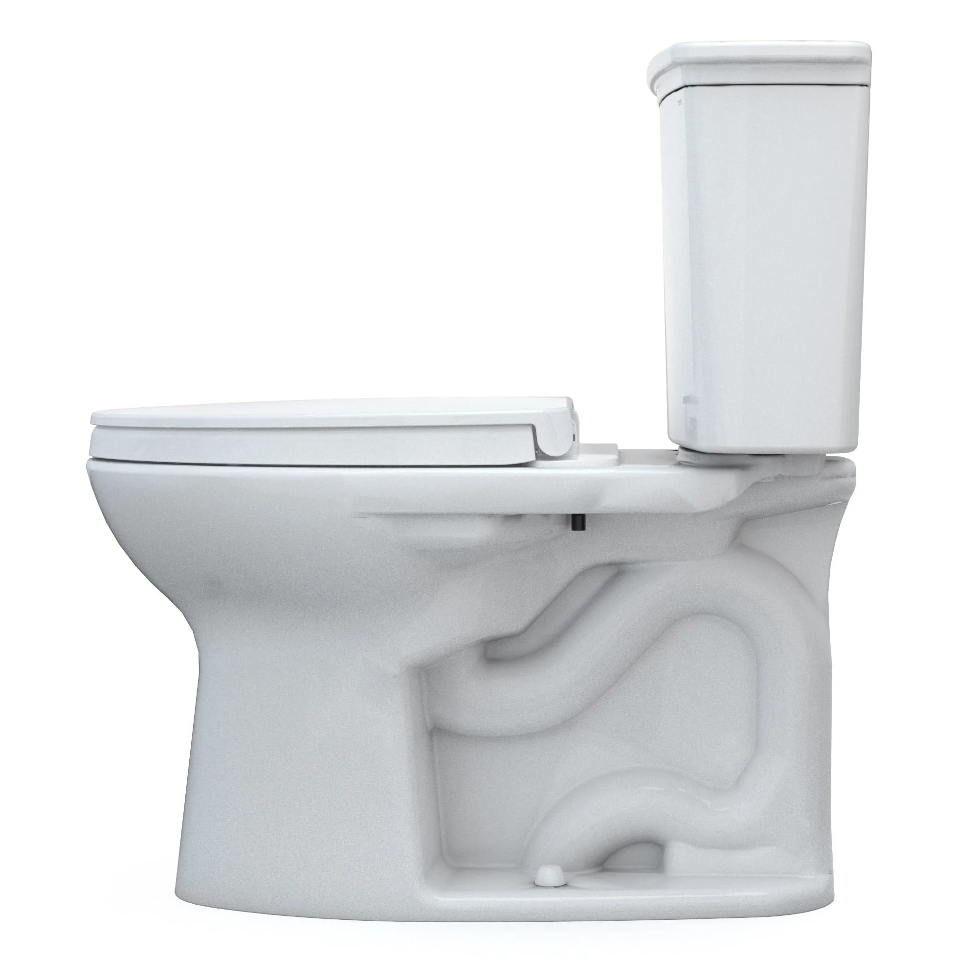 TOTO MS786124CEFG.10#01 Drake Transitional Two-Piece Toilet with 10" Rough-in and SoftClose Seat, Washlet  Ready