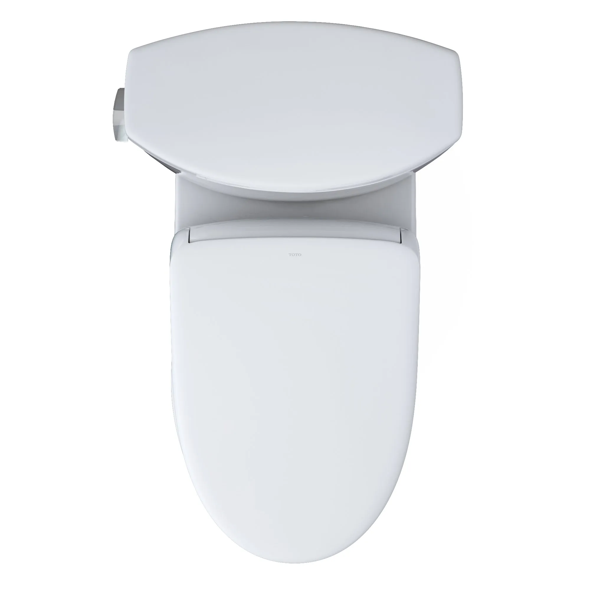 TOTO MW4744726CEFGA#01 WASHLET  Vespin II Two-Piece Toilet with Auto Flush WASHLET  S7 Bidet Seat