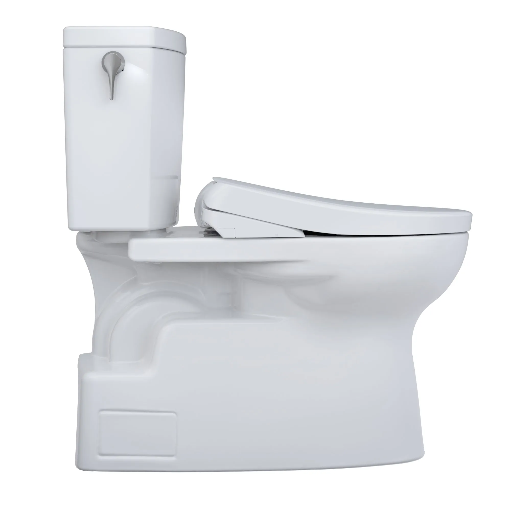 TOTO MW4744736CUFG#01 WASHLET  Vespin II 1G Two-Piece Toilet and WASHLET  S7A Bidet Seat, Cotton White