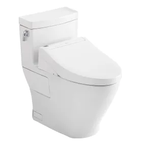 TOTO MW6243084CEFG#01 Washlet  Legato One-Piece 1.28 GPF Toilet and Washlet C5 Bidet Seat