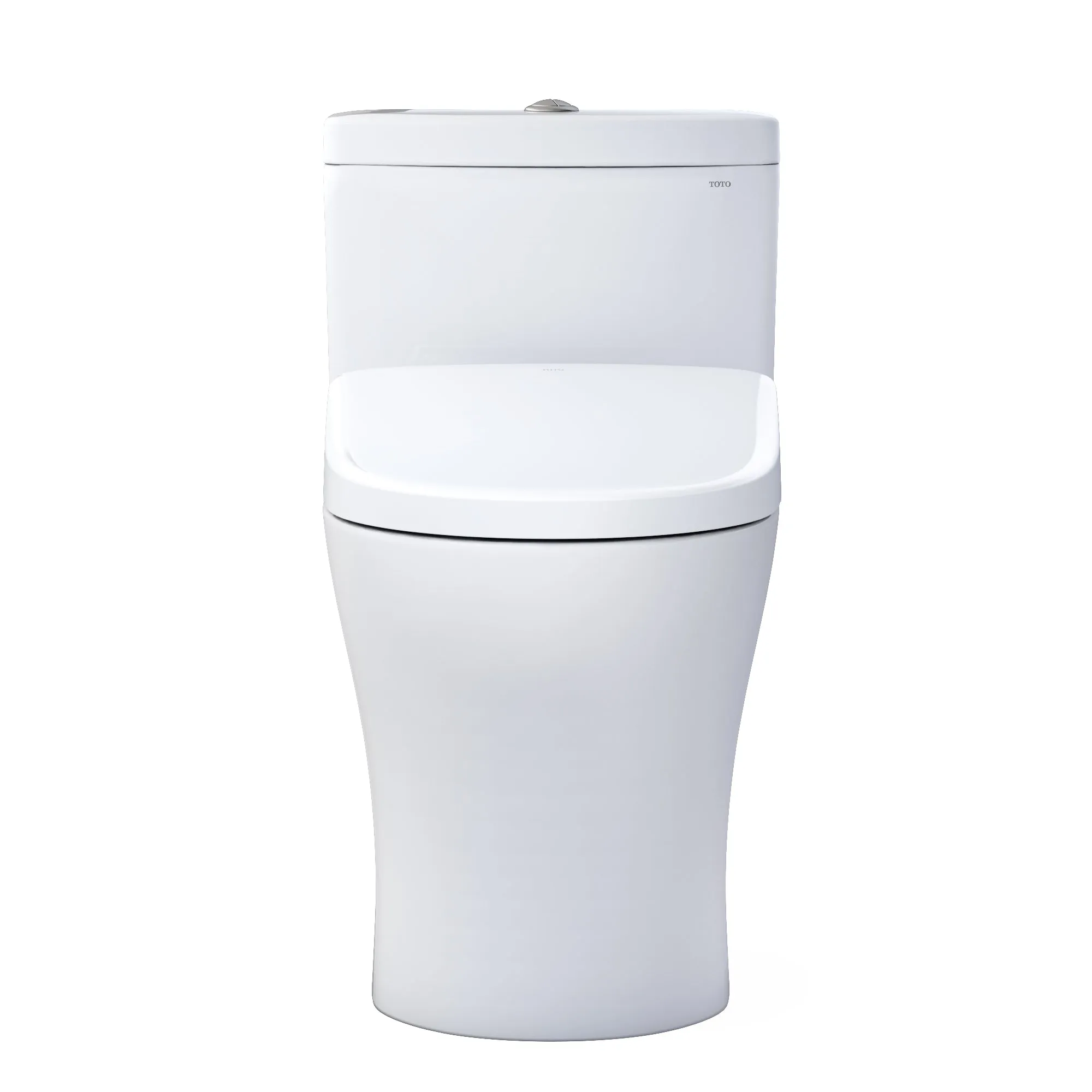 TOTO MW6464736CEMFGN#01 WASHLET  Aquia IV One-Piece Dual Flush Toilet with S7A Electric Bidet Seat