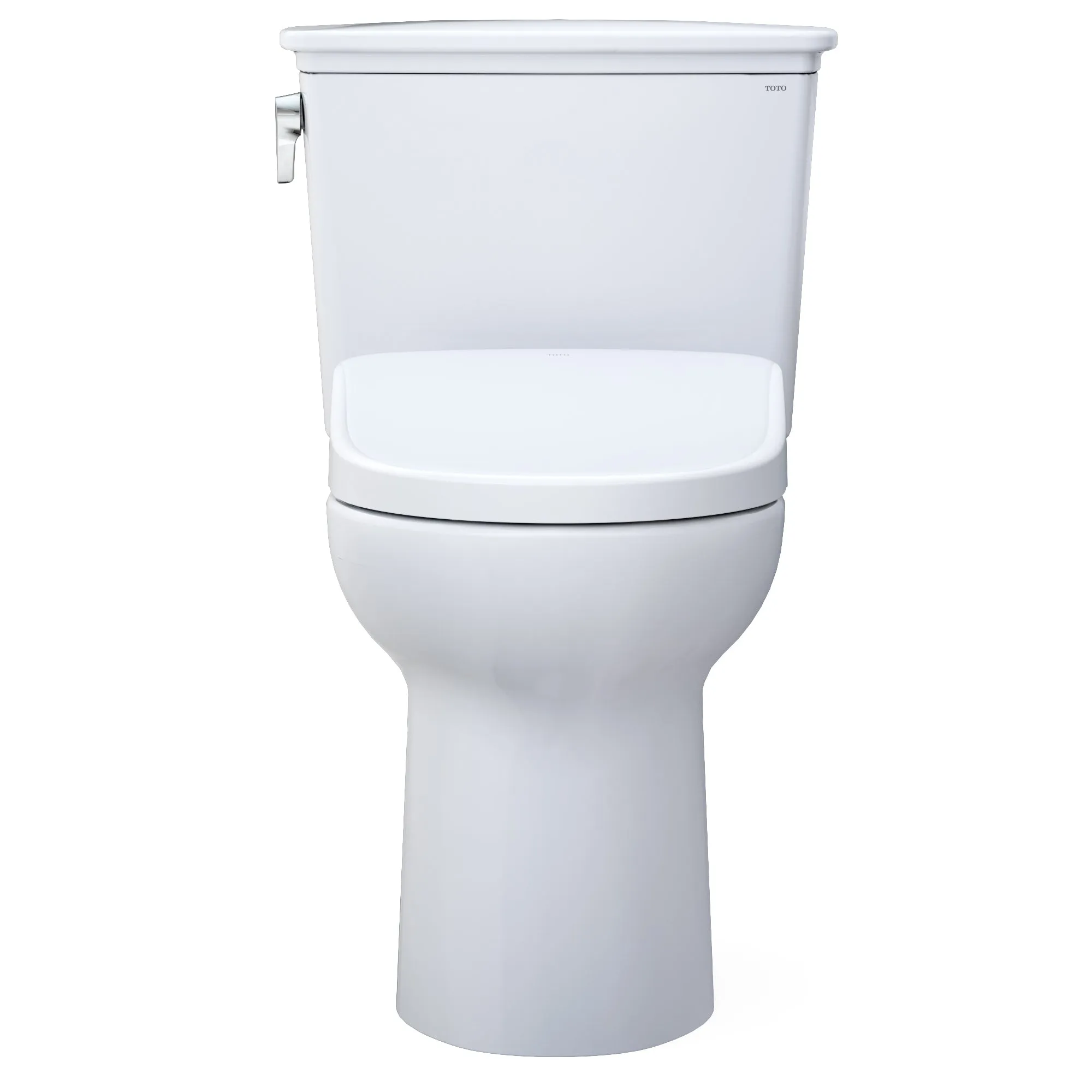 TOTO MW7864736CEFG#01 Drake Transitional WASHLET  Two-Piece Toilet with S7A Bidet Seat, Cotton White