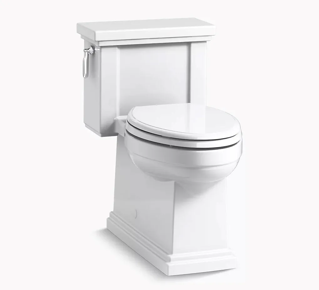 Tresham Elongated 1.28 gpf One-Piece Toilet in White