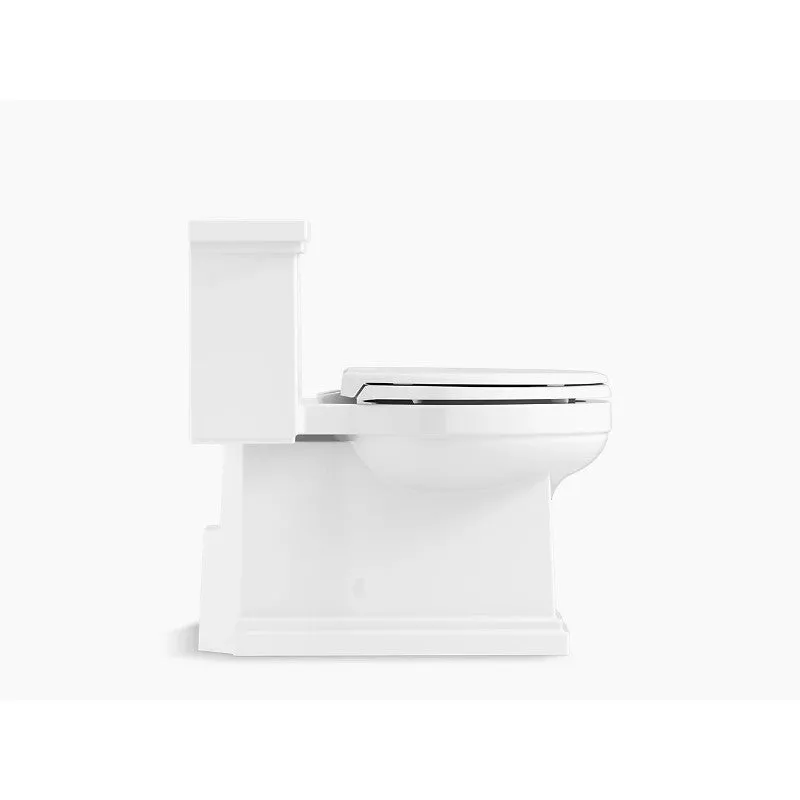 Tresham Elongated 1.28 gpf Right Hand Trip Lever One-Piece Toilet in White