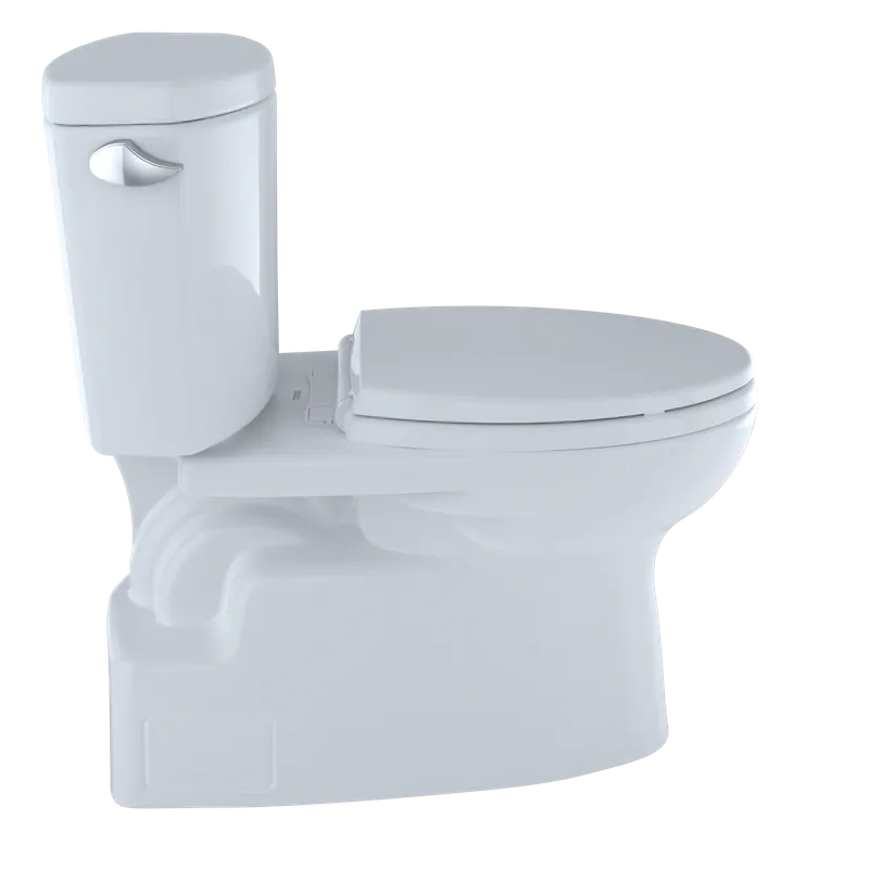 Vespin II Elongated 1.28 gpf Right Hand Lever Two-Piece Toilet in Cotton White