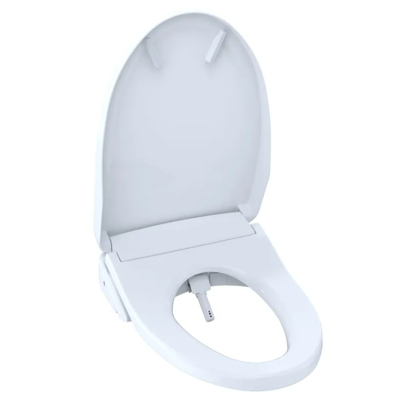 Washlet  S500e Elongated Electronic Classic Bidet Seat with Auto Flush in Cotton White