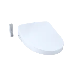 Washlet  S550e Elongated Electronic Contemporary Bidet Seat in Cotton White